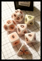 Dice : Dice - Dice Sets - Crystal Caste Porcelian Red - Ebay Jan 2013